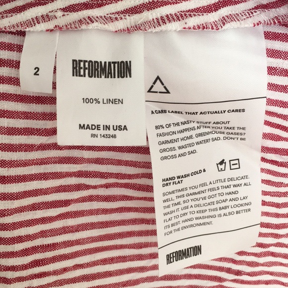 🚫SOLD🚫 Ref Cecilia Dress in Red and White, 2 - Picture 8 of 8